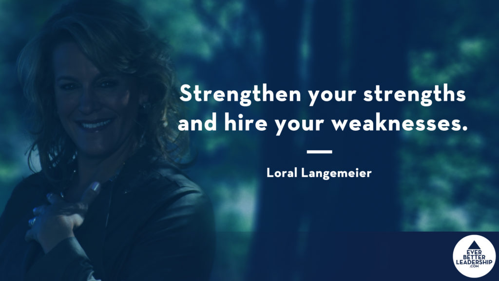 Strenghten your strengths